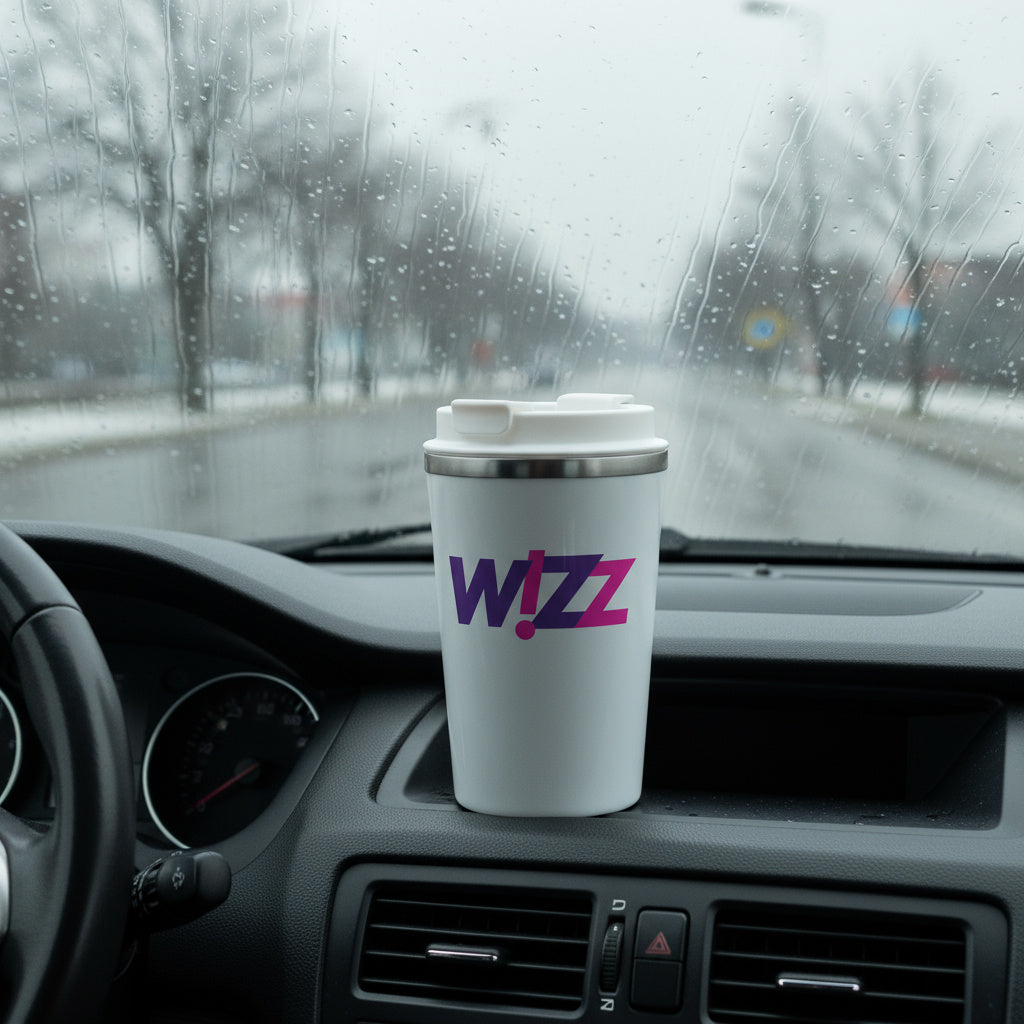 כוס שתיה תרמי ממותגת