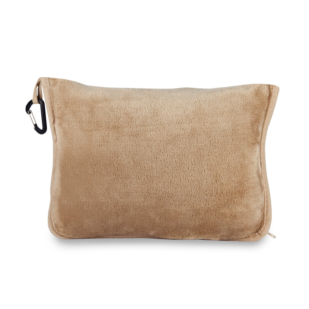 כרית נסיעות – שמיכת פלנל מפנקת