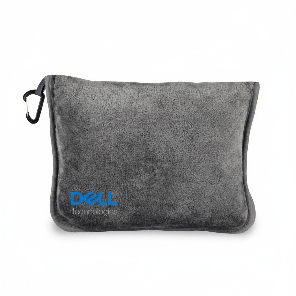 כרית נסיעות – שמיכת פלנל מפנקת