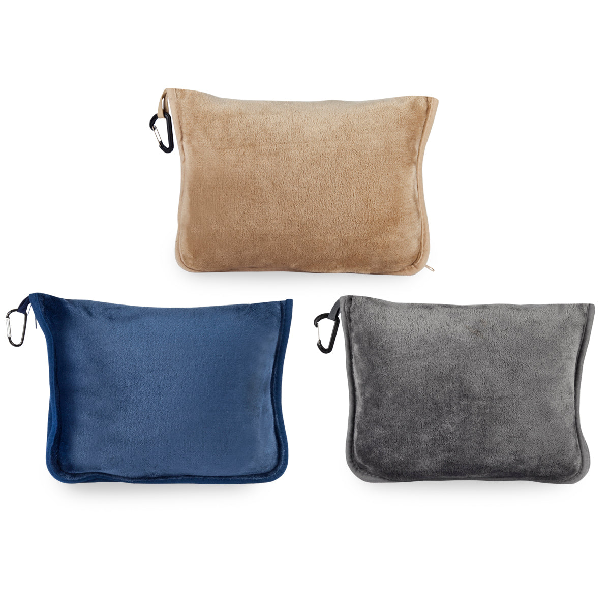 כרית נסיעות – שמיכת פלנל מפנקת