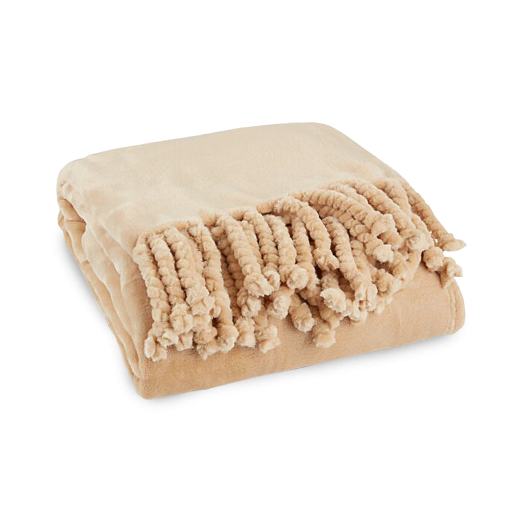 שמיכת ביסלי פליז ממותגת בעיצוב אישי