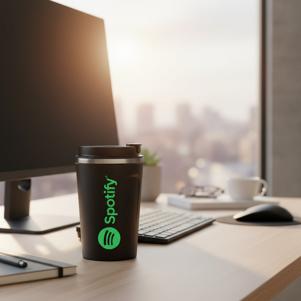 כוס שתיה תרמי ממותגת