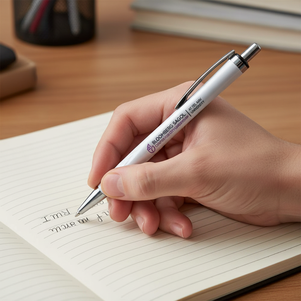 עט כתיבה עם לוגו לעסק